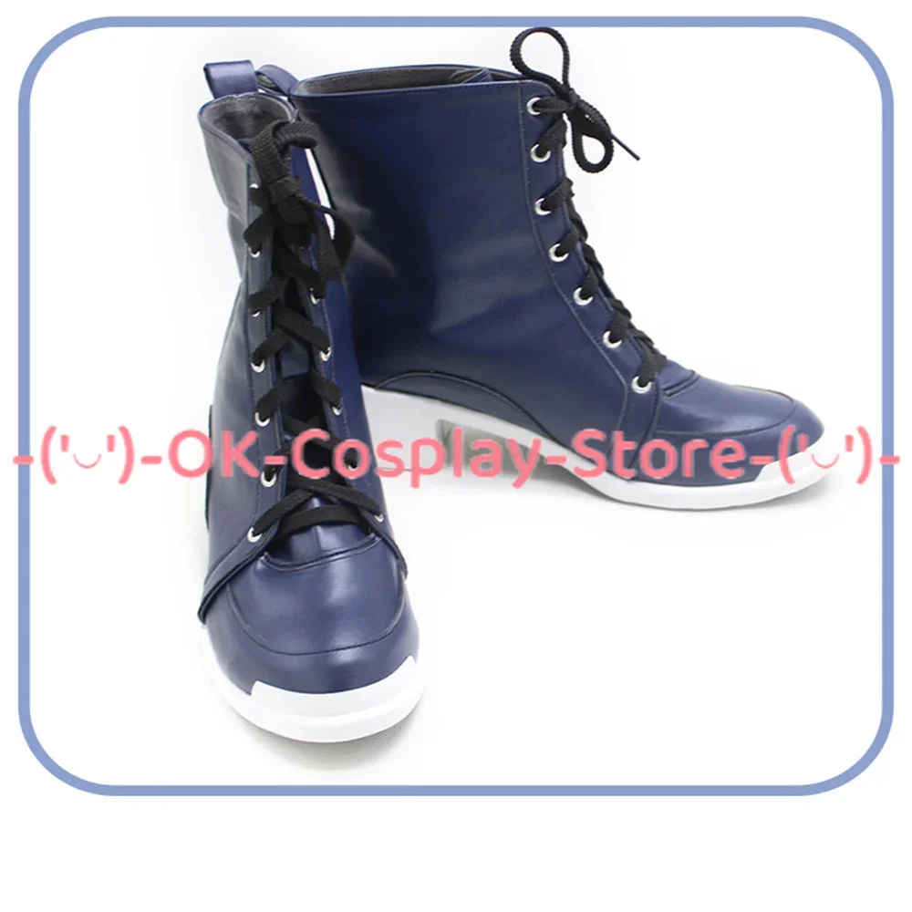 [Angepasst] Game Blue Archive Hakari Atsuko Cosplay Schuhe Anime Roleplay Prop Halloween Karneval Urlaub Party PU Leder Stiefel