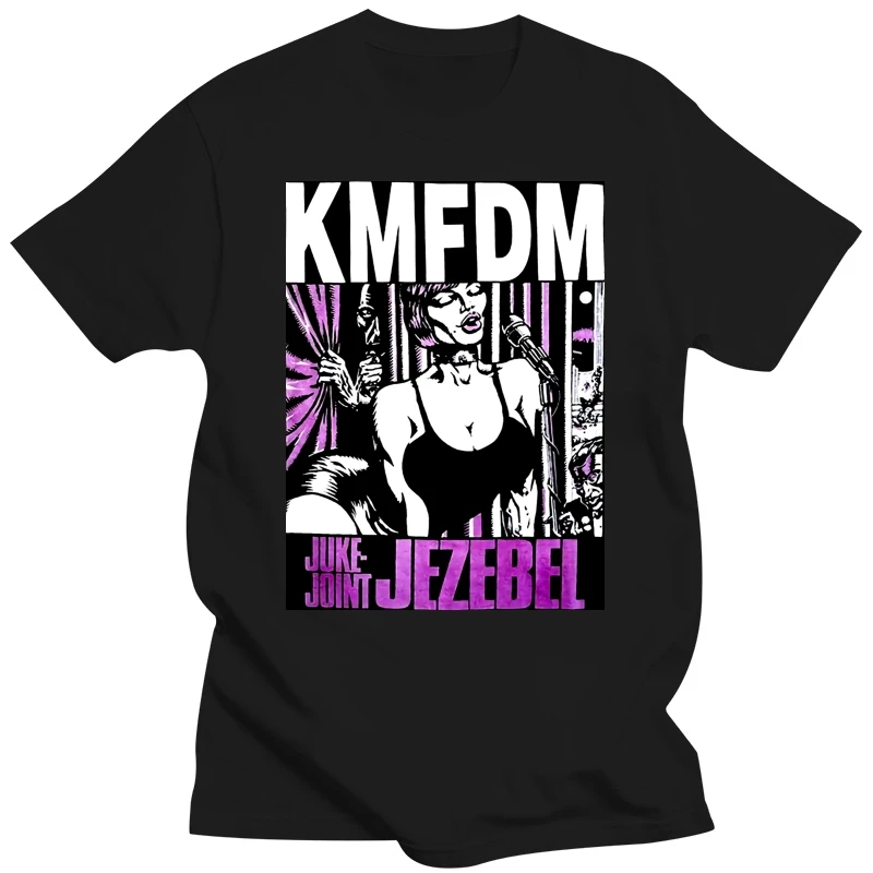 Kmfdm Juke Joint Jezebel Kraut Industrial Pigface Mdmfk New Black T-shirt New Brand-clothing T Shirts Top Tee Plus Size