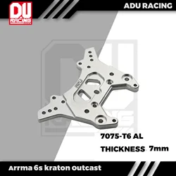 ADU Racing – tour de choc avant CNC 7075-T6, en aluminium pour ARRMA 6S OUTCAST KRATON