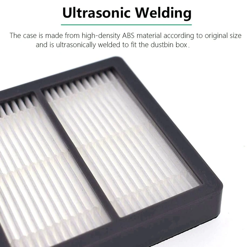 ตัวกรองอะไหล่สําหรับ Irobot Roomba S Series S9 9150 S9 + Plus 9550 เครื่องดูดฝุ่นหุ่นยนต์, 8 X ตัวกรองประสิทธิภาพสูง