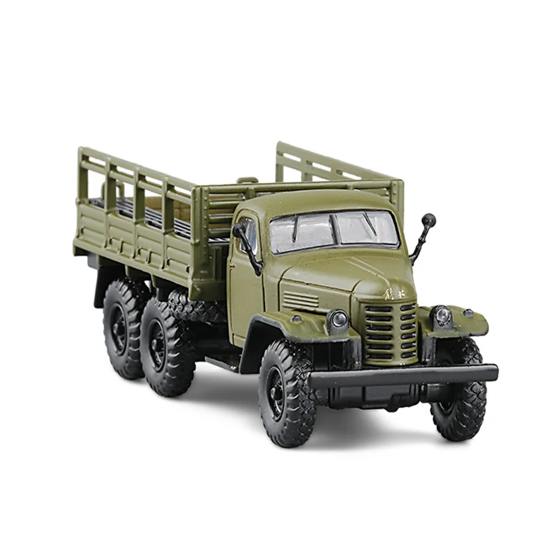 1/64 CA30 Alloy Tactical Truck Armored Car Model Metal Military Personnel Carrier Transport Vehicles Model Simulation Kids Gifts