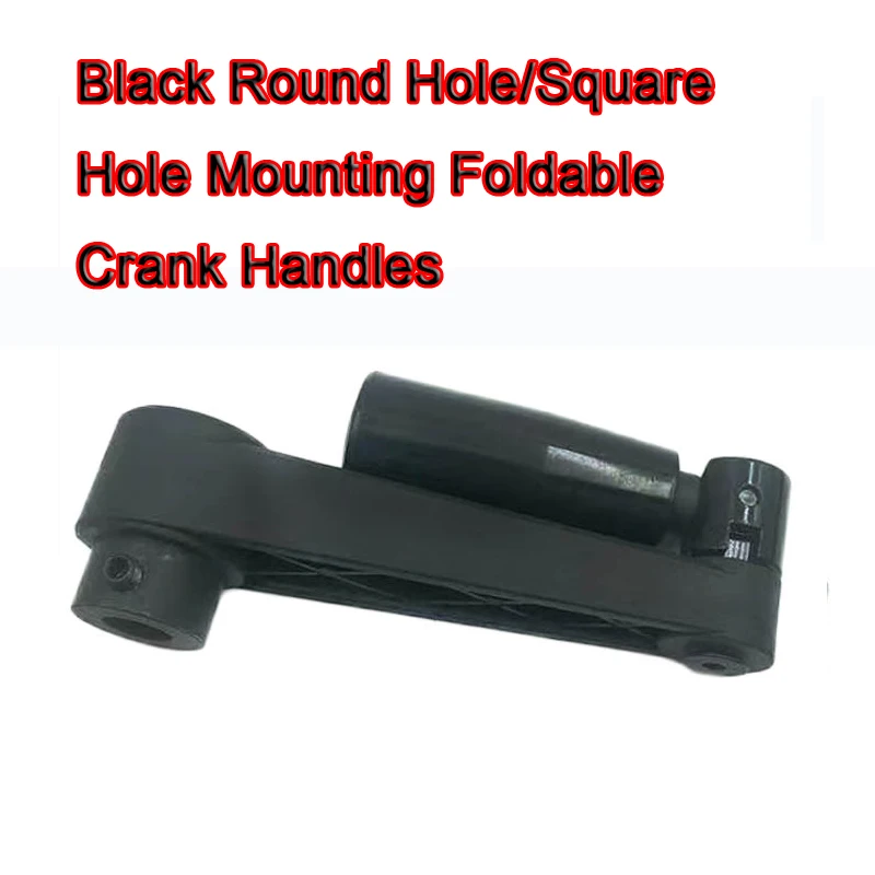 

Черное крепление с круглым отверстием/квадратным отверстием, складные рукоятки для токарного станка, фрезерного станка, вращающаяся ручка, длина 63-160 мм