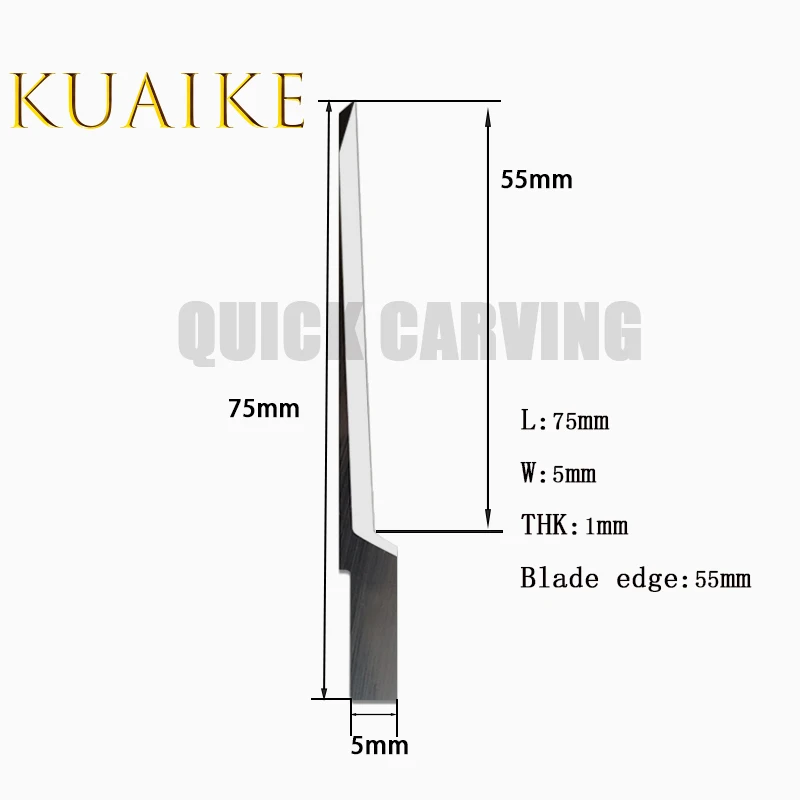 5 قطعة سكين قطع كربيد التنغستن تطول JWEI IECHO EMMA ATOM تتأرجح شفرة 130 مللي متر من الجلود النسيج رغوة النسيج