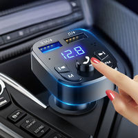 FM Transmitter Bluetooth Wireless Car kit for Dodge Journey Jeep Compass Patriot Stainless Steel Rubber Accelerator Pad