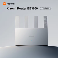 Xiaomi BE3600 2.5G WiFi7 Router Dual Band 574Mbps 3600Mbps 4 Gigabit Ports MU MIMO Beamforming High Speed 25G WAN LAN Stable