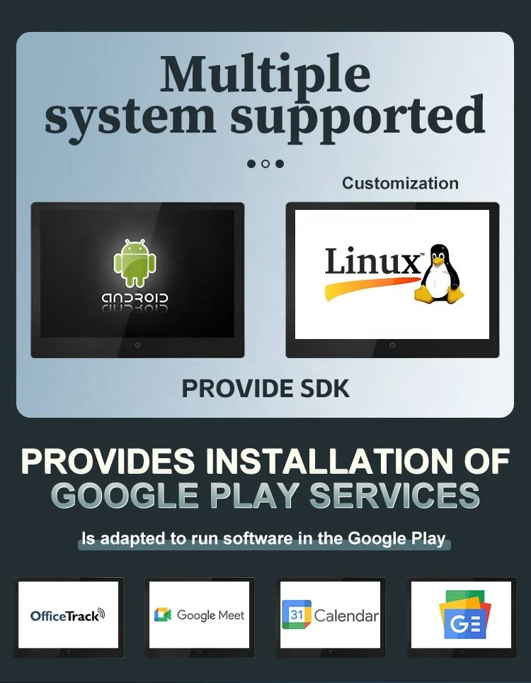 جدار جبل المنزل الذكي 10 13 15.6 بوصة جدار جبل شاشة سعوية RS232 POE NFC IoT أتمتة جهاز التحكم الكمبيوتر اللوحي