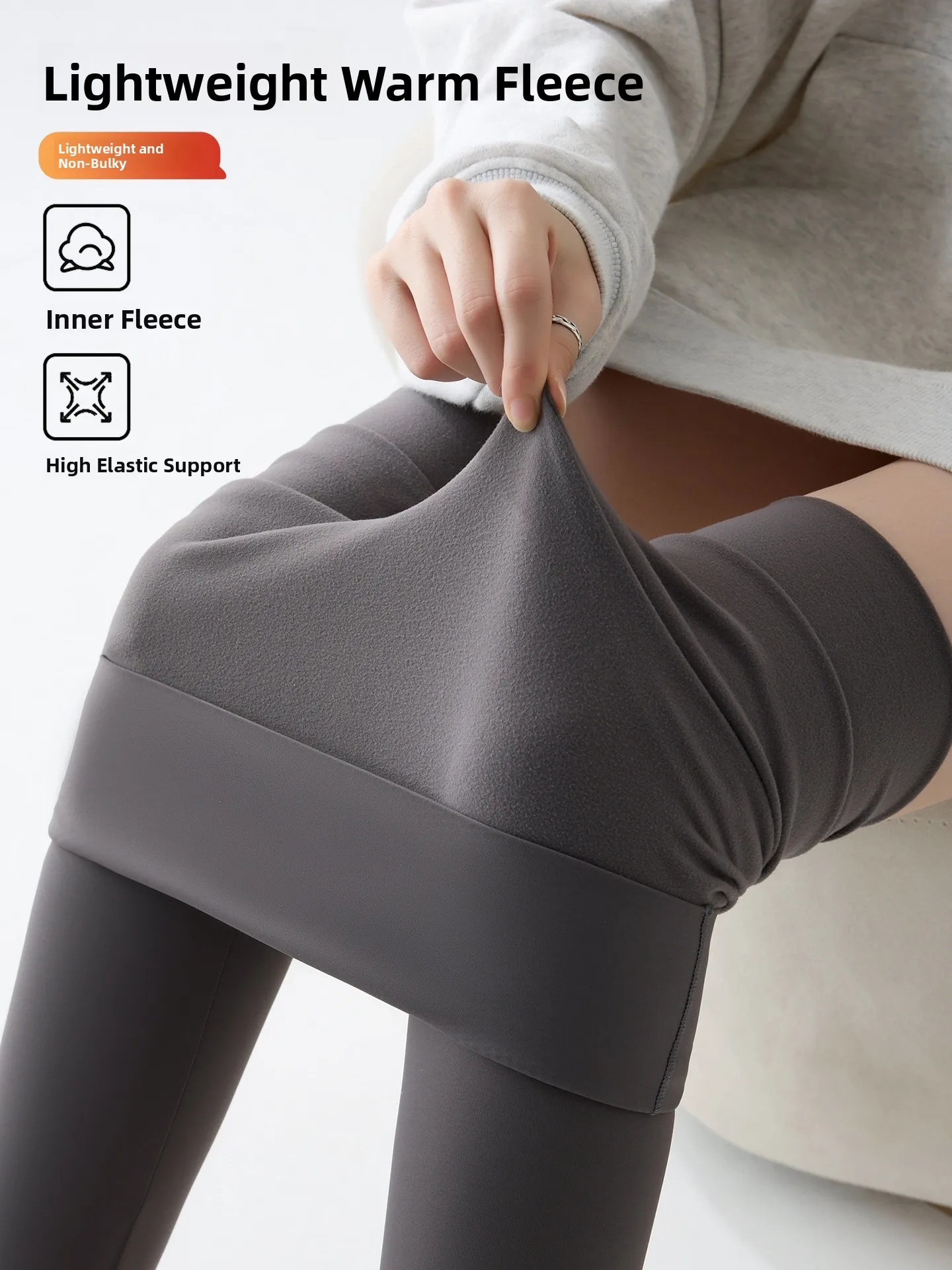Pantaloni da yoga a vita alta Pantaloni da yoga fitn arca fitn da donna Calore dimagrante Strato base Vita alta Addome Controllo pancia Ma...