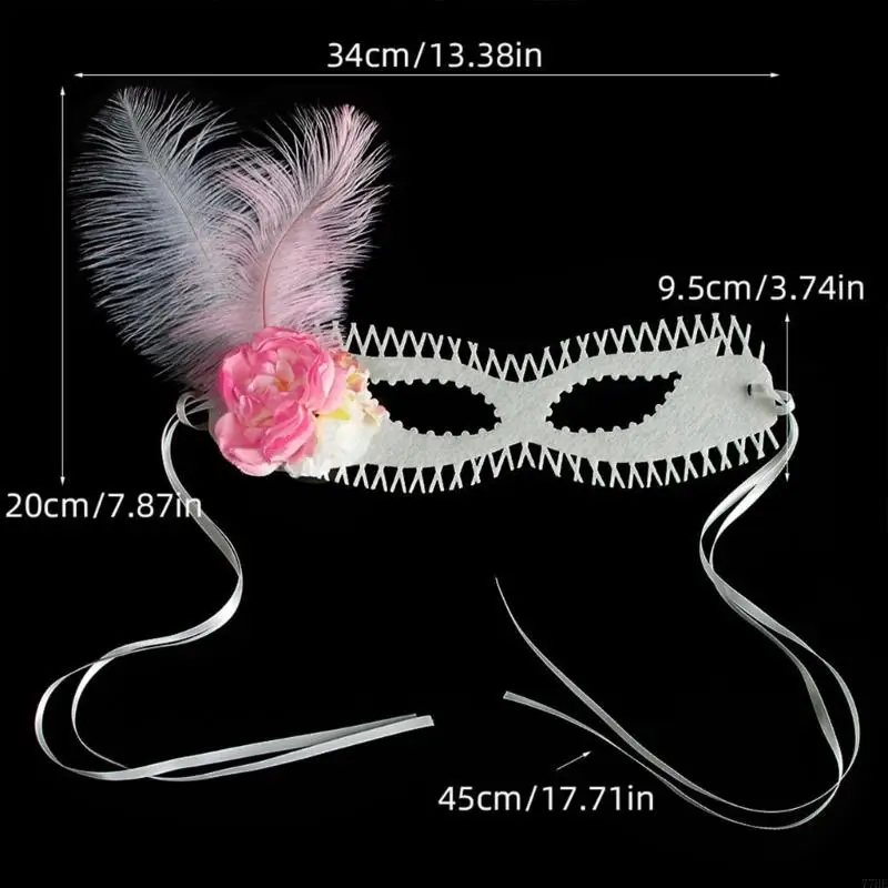 77 as máscaras femininas máscaras venezianas mascaram figurinos Halloween Mardi Gras