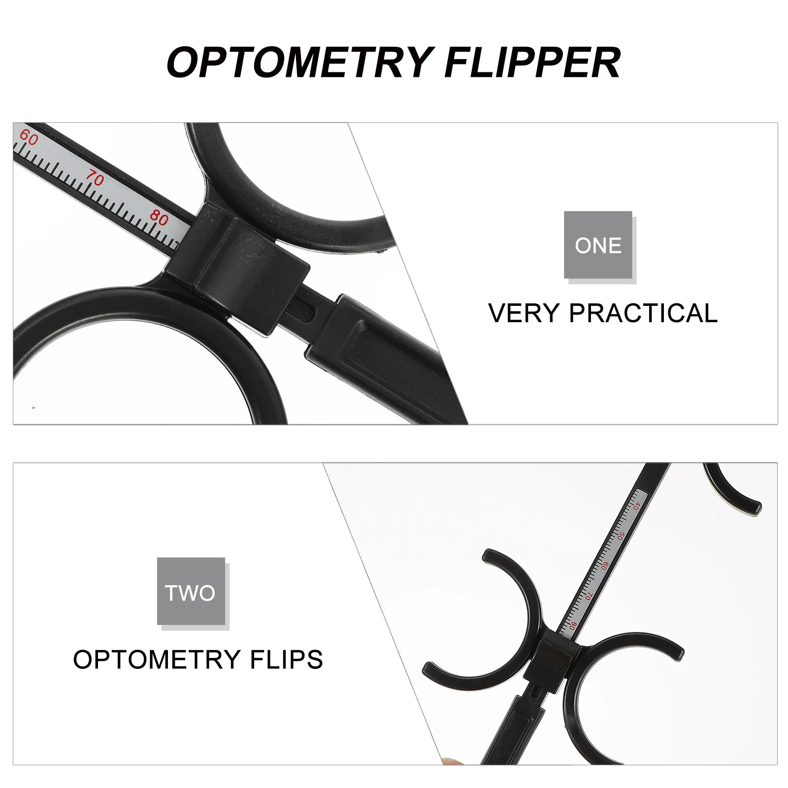 Ophthalmic Flipper Professional Eye Care Tool Optical Flipper Improve Visual Clarity Comfortable Long Lasting Practical