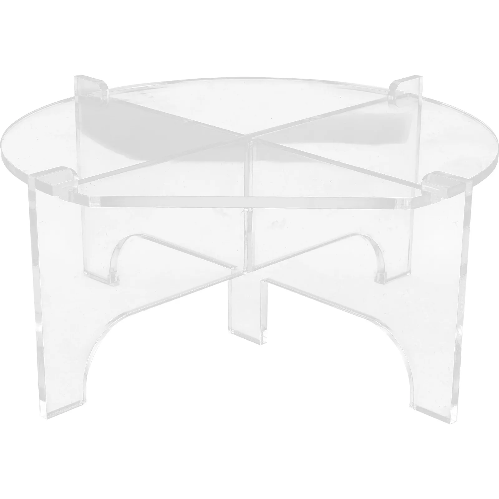 Clear Acrylic Beverage Dispenser Stand 8.66 Inch Countertop Drink Server Riser for Mimosa Bar Wedding Dessert Table Buffet
