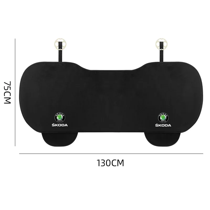 Car Seat Cover With Storage Bag Seat Front And Rear Breathable Cushion Cover For Skoda Octavia SUPERB RAPID KAROQ FABIA YETI - view 2