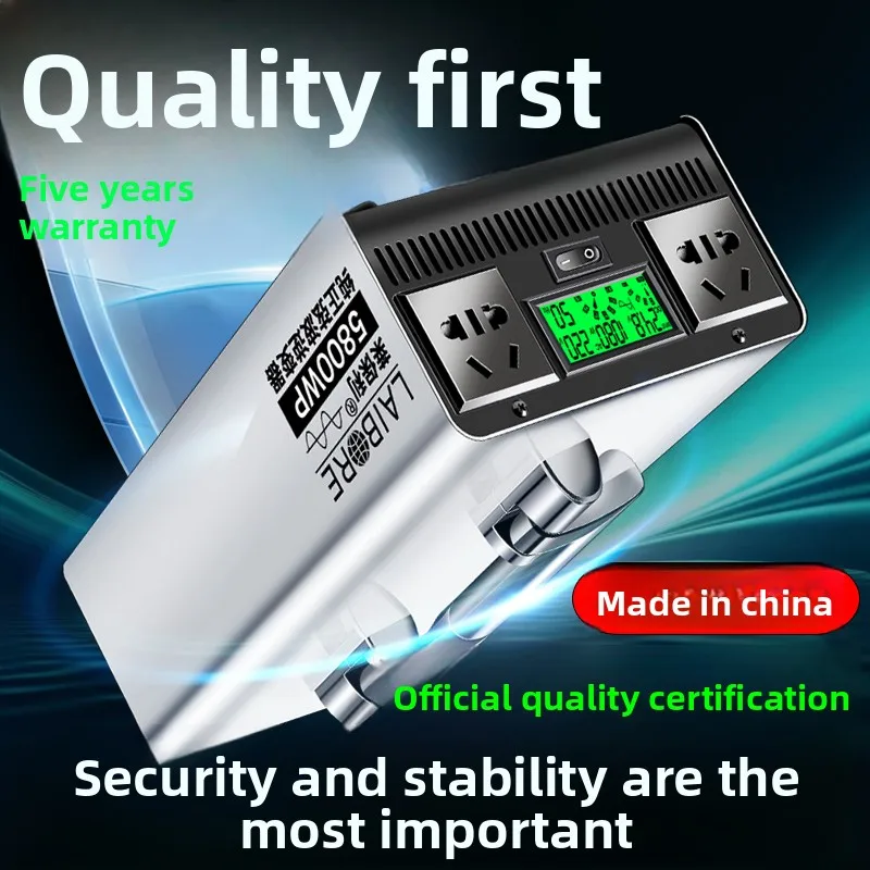 Pure sine wave inverter Remarks: 12v24v48v60v72v to 220v truck-mounted power conversion (Order remarks)