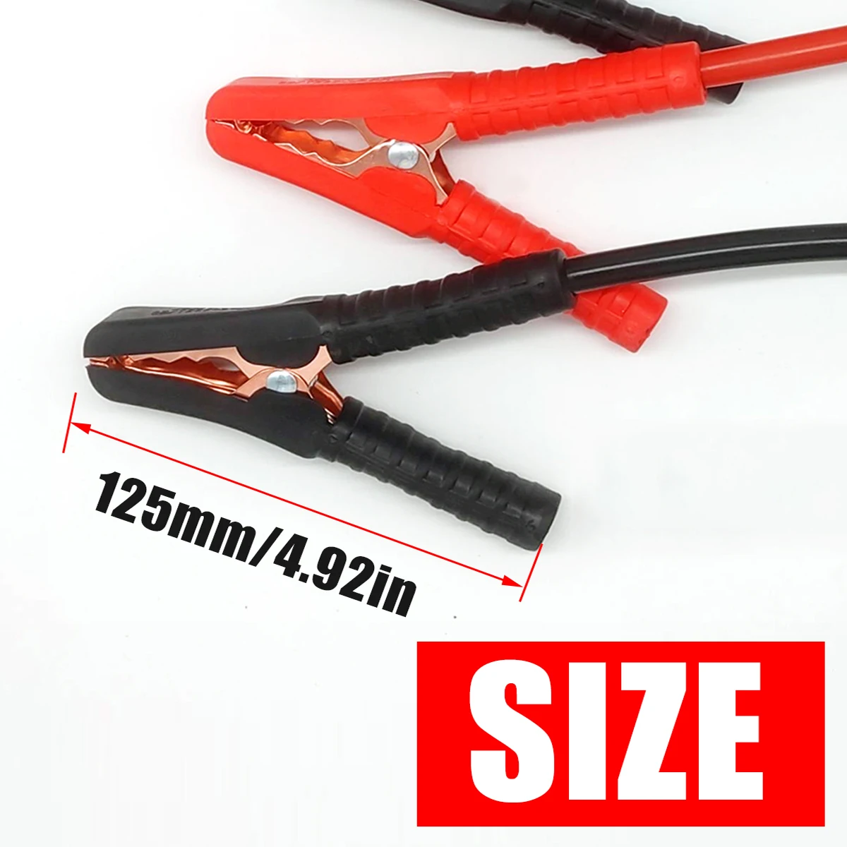 13FT Automotive Battery Clip with Cable Emergency Power Jumper for Car Truck