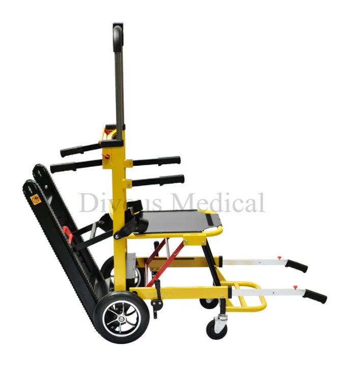 

Hot Motorized Electric WheelChair Stairs lift Climbing Up And Down Folding Aluminum Electric Evacuation rehabilitation equipment