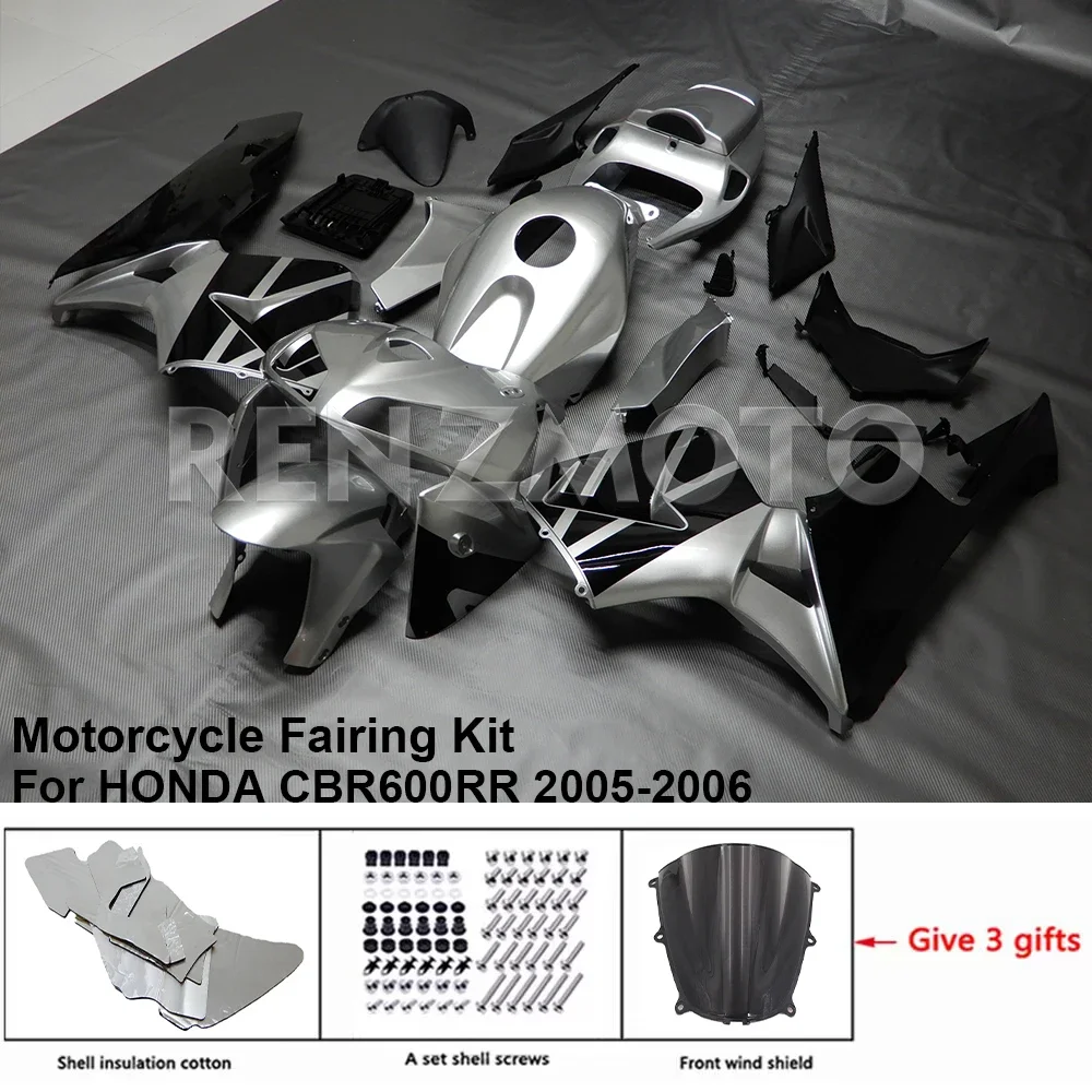 

Motorcycle Fairing Set Body Kit Plastic For HONDA CBR600 RR CBR600RR 2005-2006 Accessories Injection Bodywork H0605-110A