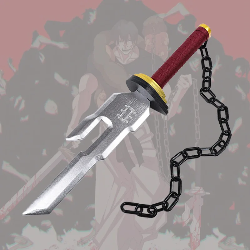 45Cm Jujutsu Kaisen Toji Fushiguro Wapen Katana Zwaard Omgekeerde Speer Van De Hemel Cosplay Wapen Bamboe Model Zwaard Speelgoed Jongen Geschenken