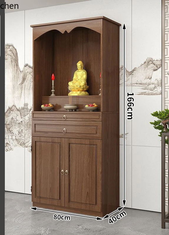 

CZ incense table, living room offering Buddha statue cabinet, God of Wealth Gongtai solid wood offering table