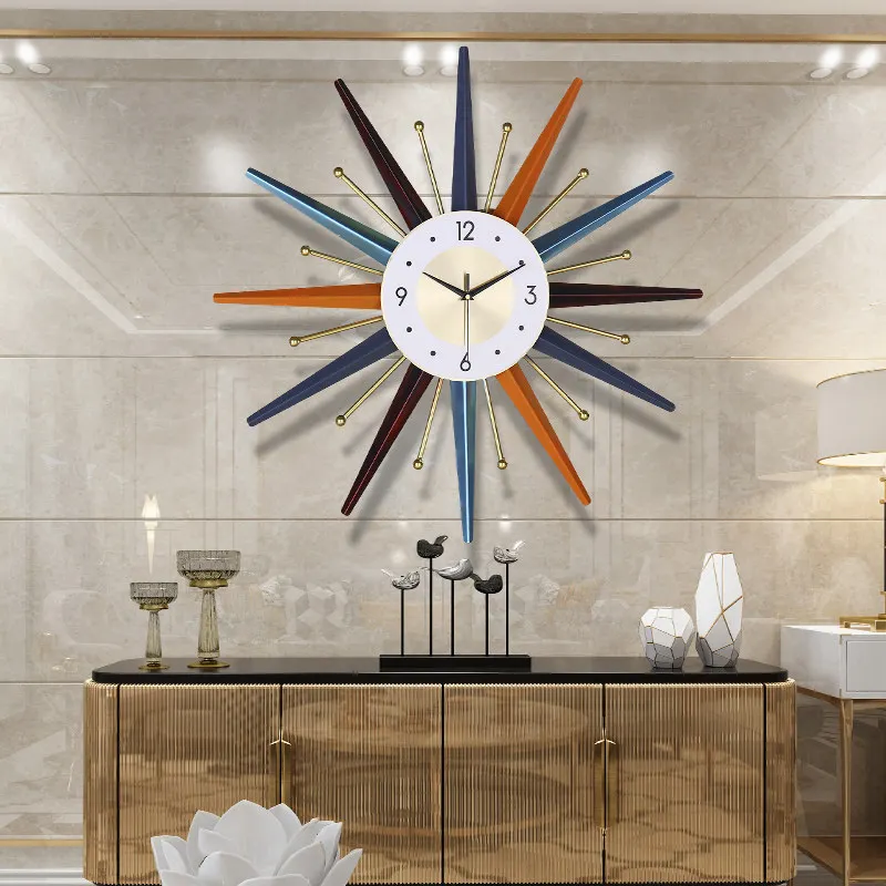 Creative Modern Wall Watch Fashion Simple Minimalist Design Nordic Aesthetic Wall Clocks Luxury Living Room Horloge Home Decor