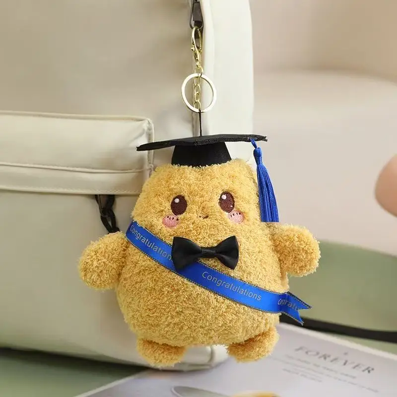 Latest Cute Healing Potato Doctor Doll Pendant Kawaii Stuffed Plush Toy Fun Handmade Doll Cartoon Anime Cute Birthday Gift Doll