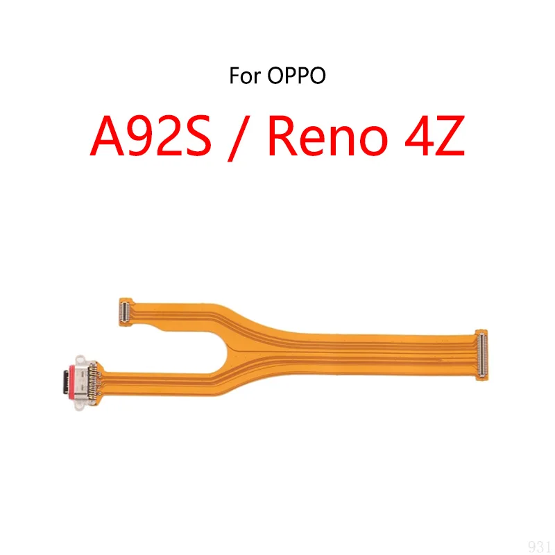 USB Charging Dock Connector Charge Port Socket Jack Plug Flex Cable For OPPO A92S / Reno 4Z