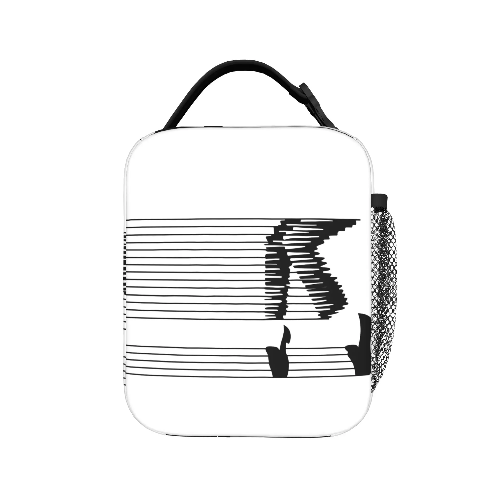 MJ Pop King Insulated Lunch Bag Cooler Bag Reusable,Lunch Container M-Michaels Portable Tote Lunch Box Men Women Work  Travel