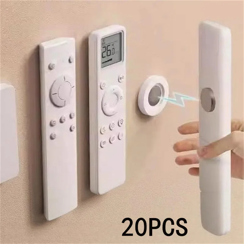 1/5/10/20PCS Magnetische Fernbedienung Halter Wand Halterung Klebstoff Fernbedienung Halter Starken Halt Hause büro TV Fernbedienung Halter