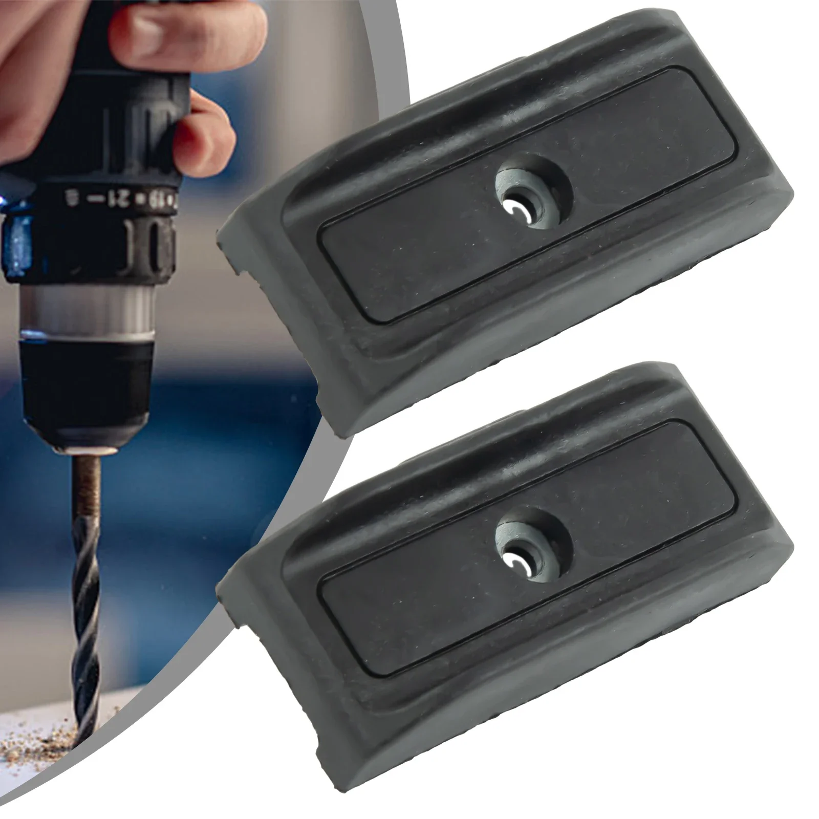 

High Quality Stable Bit Holder Power Tools 2pcs Black Cordless Fastening Screw Wrench 45 X 20 X 18mm Accessories