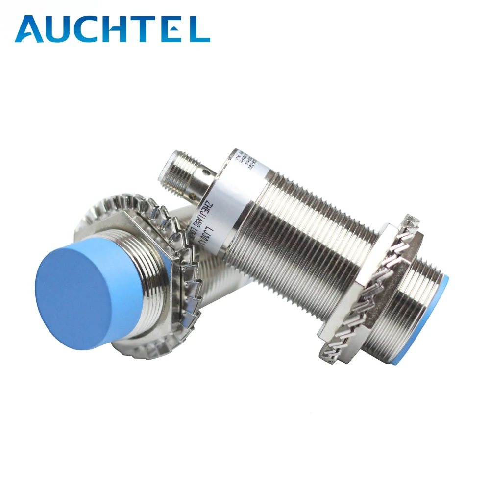 

AUCHTEL IP65 M30 Inductance Proximity Sensors NPN PNP DC10-30V 4pin Connect Cylindrical Metal Approach Detect Switch LJ30A3