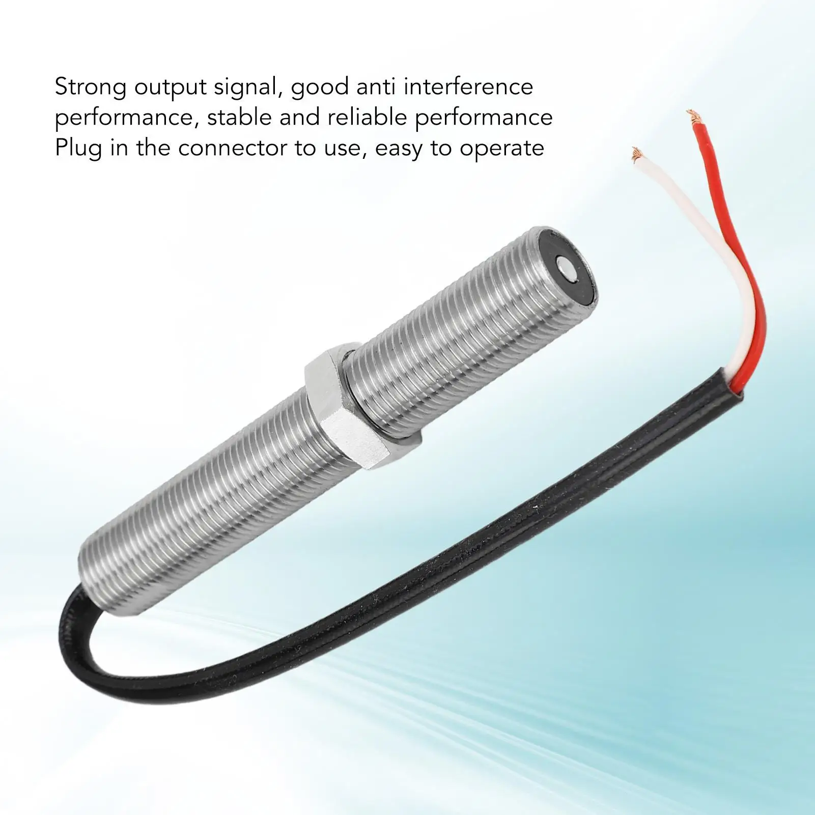 Magnetic Pickup Sensor 5/8 18UNF 100mm for Rotational Measurement 30V Generator Accessory