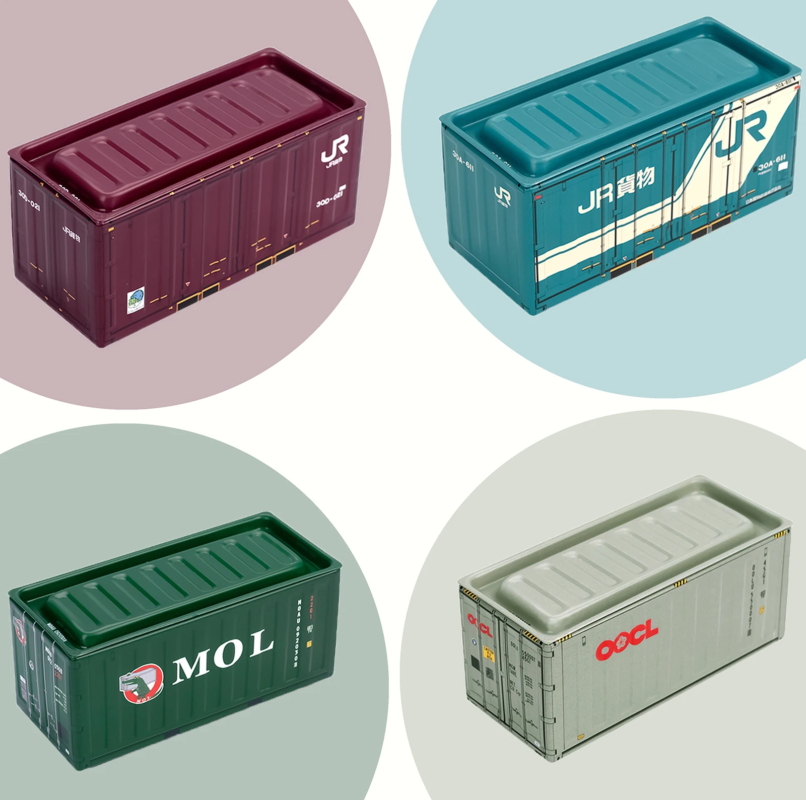 Mini ijzeren opbergdoos Miniatuur ijzeren opbergdoos Creatieve decoratie Verzamel kleine voorwerpen Desktop Mini containermodel Kerstcadeaus