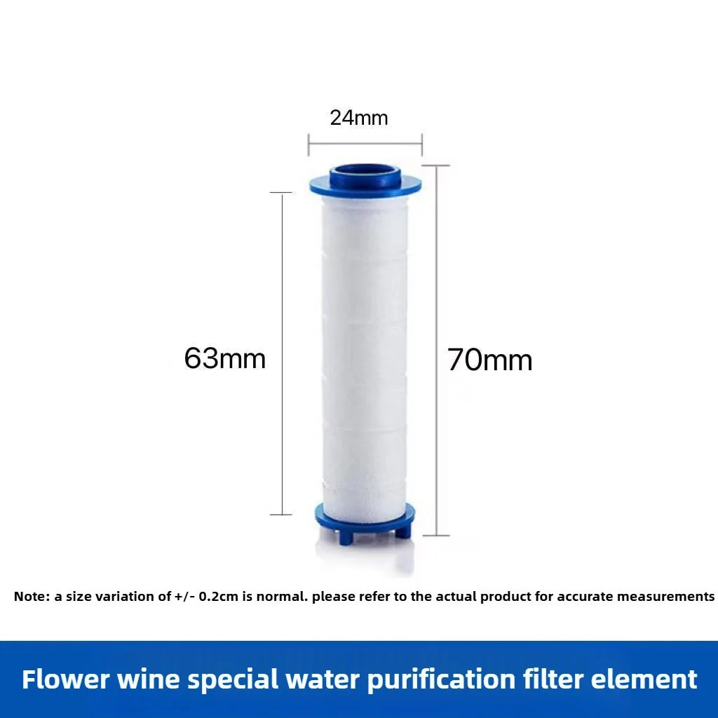 فلتر رأس دش مضغوط قوي 4 في 1 مجموعة حمام الرش 10 قطع من عنصر الفلتر الخاص لمرفق الرش