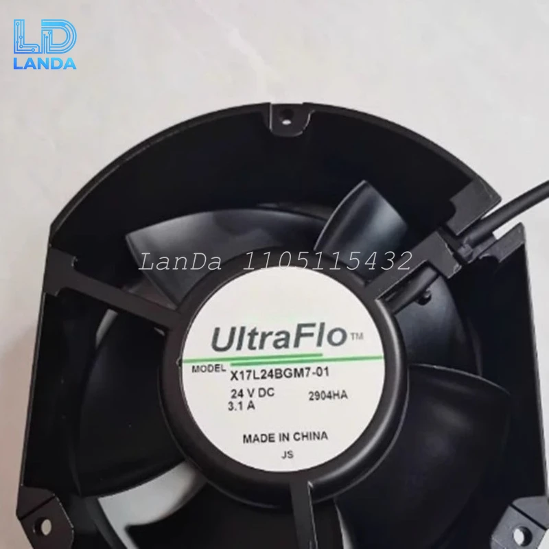 

ДЛЯ NIDEC 100% новый и оригинальный охлаждающий вентилятор X17L24BGM7-01