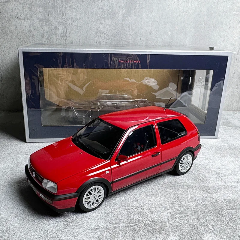 

1:18 масштаб 1996 гольф GTI из сплава, коллекция моделей автомобилей, украшения