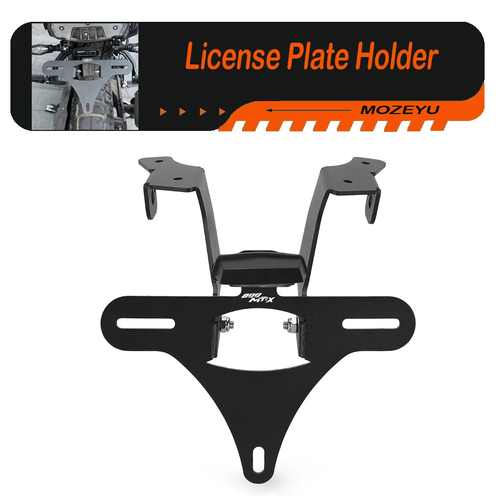 

For CFMOTO CF MOTO 800MT-X 800MTX 800 MT-X MTX 2024-2026 Motorcycle Accessories License Plate Holder Tail Tidy Fender Eliminator
