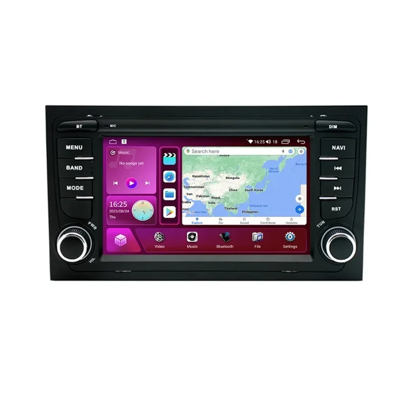 

Suitable for Audi A4 2000-2008 Android large-screen full network navigation device all-in-one machine
