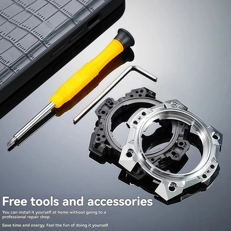 For Casio GST-B400 series watch fine steel case modification bottom cover waterproof ring circuit board watch accessories