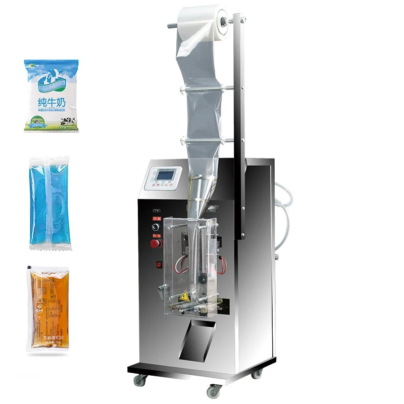 

Automatic Liquid Packing Machine Soy Sauce Vinegar Filling Sealing Machine Quantitative Pure Liquid Packaging Machine 3-200g