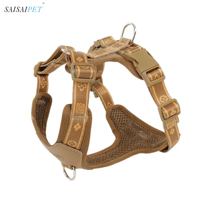 

Dog Leash Chest Back Small Dog Teddy Chest Strap Medium Dog Shiba Inu Vest Type Leash Walking Leash