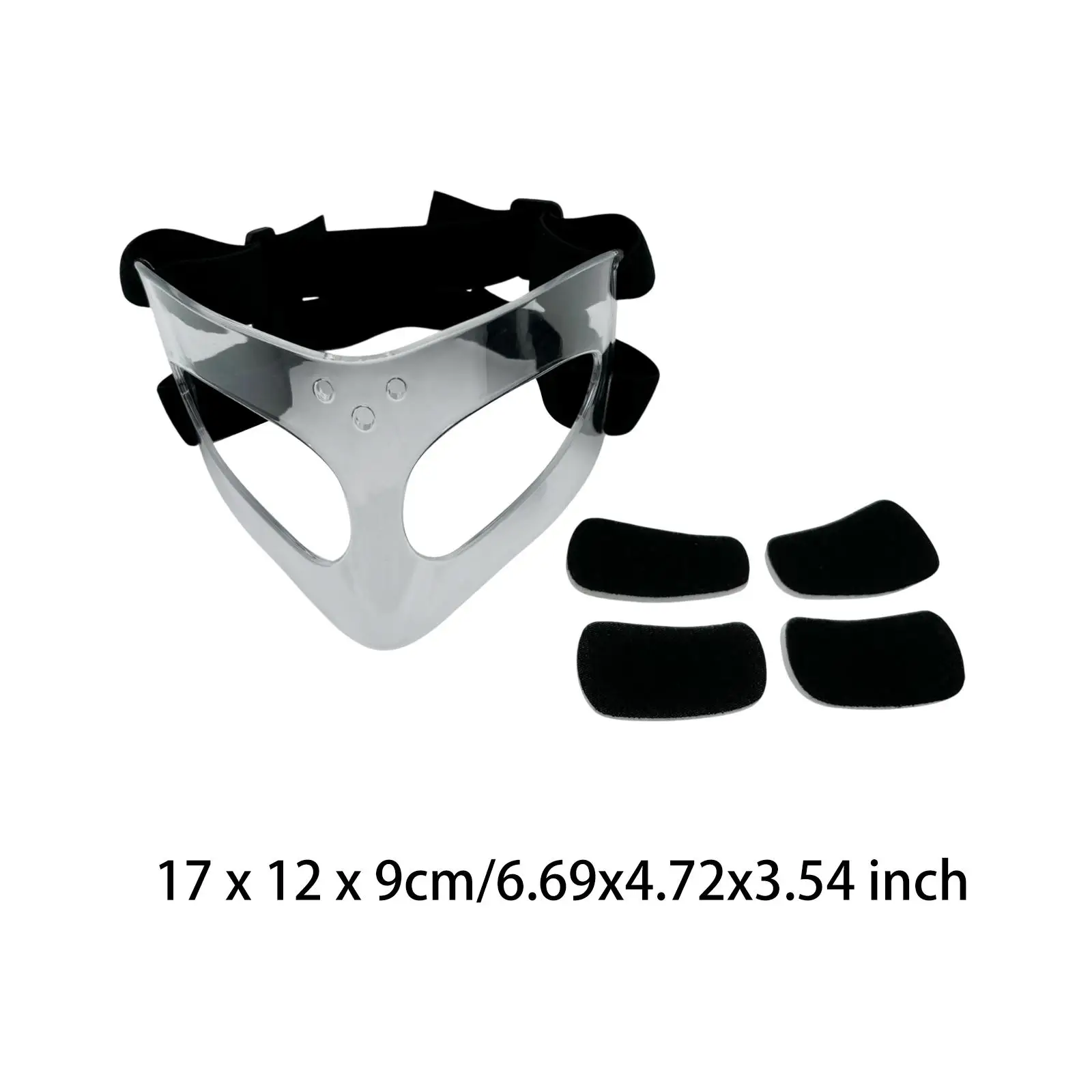 قناع كرة السلة، غطاء واقي للوجه، معدات كرة السلة، الملحقات، قناع درع الوجه، واقي الأنف للرياضة والرجال