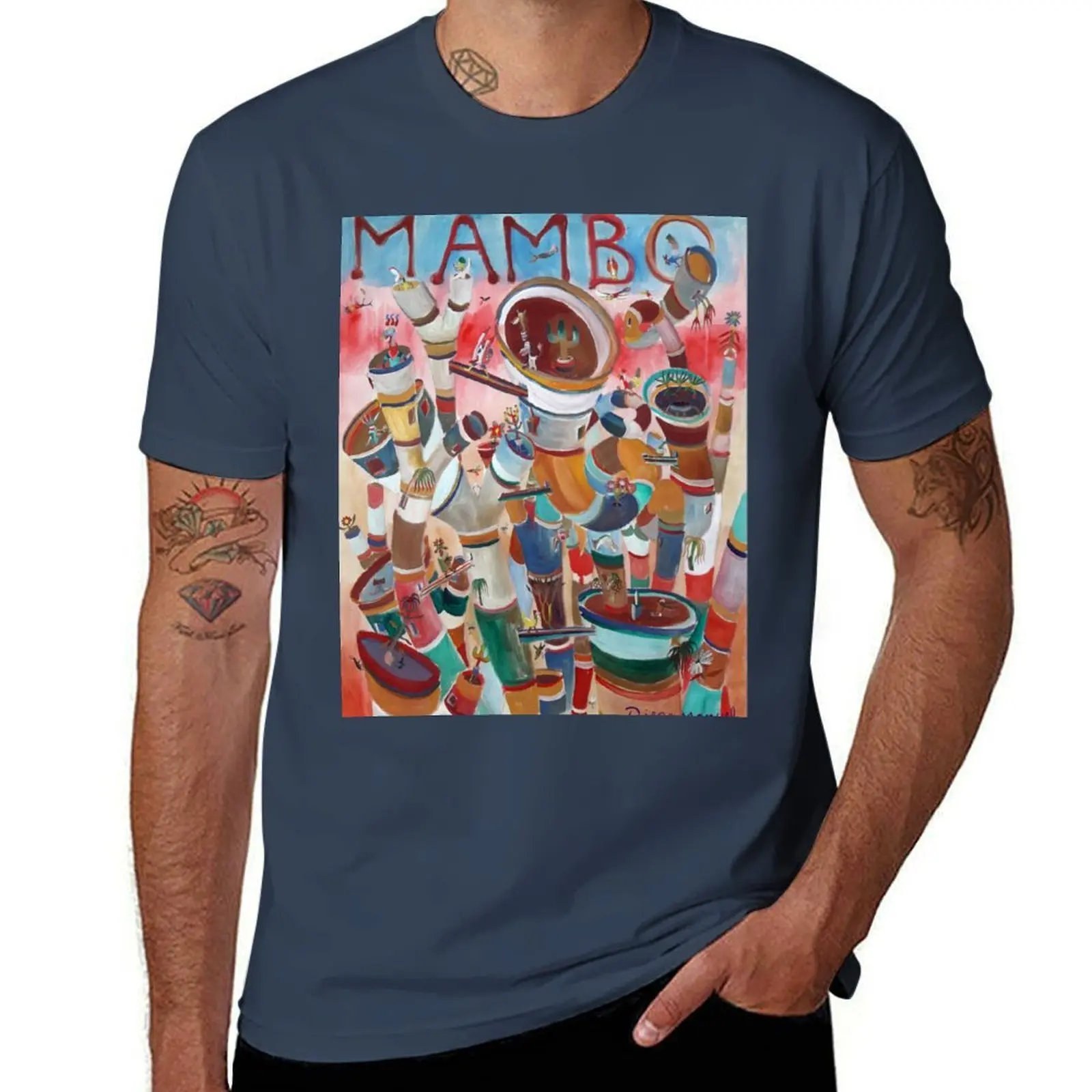 

Mambo T-Shirt Anti-Pilling Casual T-Shirt
