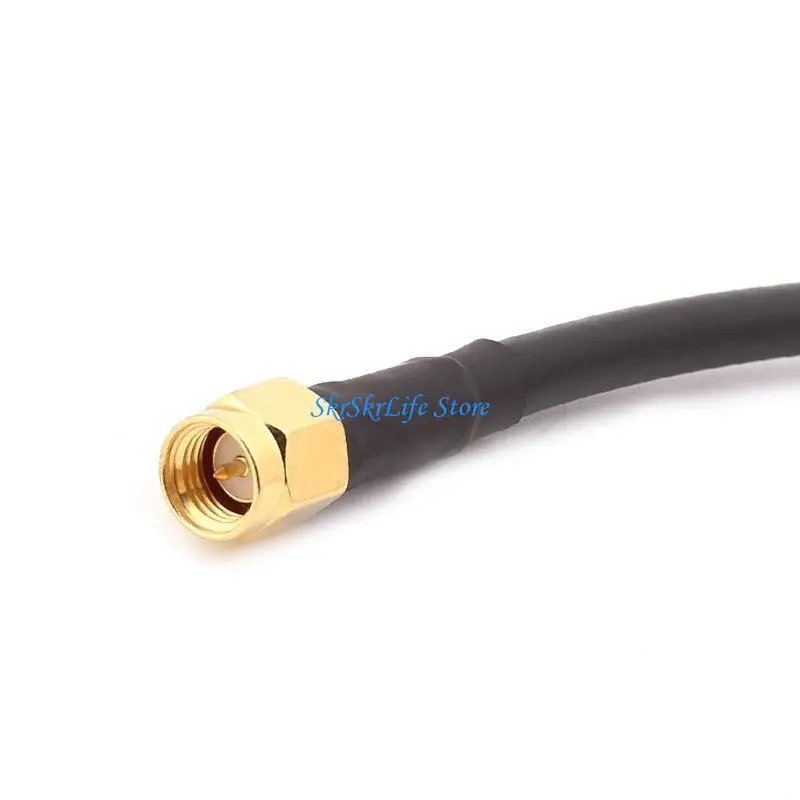 E65E SMA Male To SMA Male RG58 Pigtail Cable 50cm Low-loss Antenna Cables