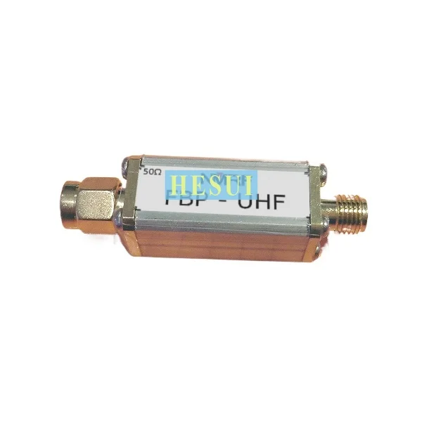 470MH-770MHz 600MHz RF BPF Filter Module TV UHF channel bandpass filter module LC discrete component SMAport CNC Al shield shell