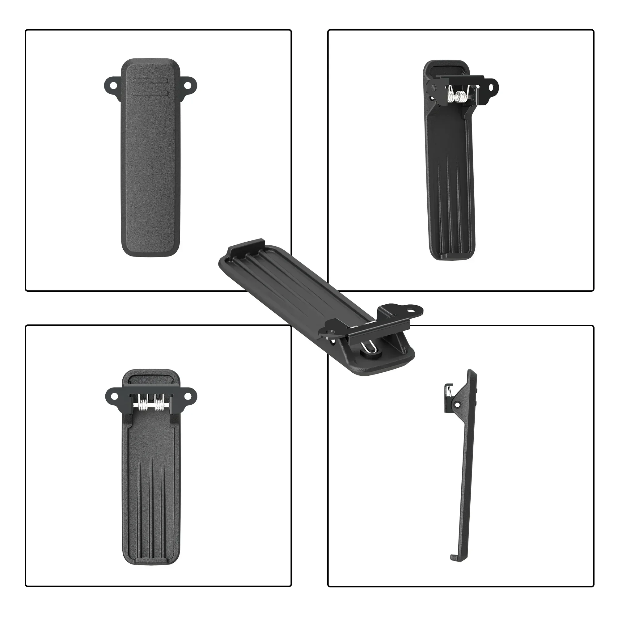 UV-26 Belt Clip Original for Baofeng DM-1701 DR-1802 UV-17 UV--5RM UV-5RH Original Clamp soporte walkie talkie Radio accessories - view 3
