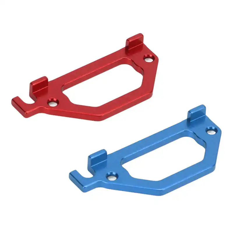 RC Servo Mounting Bracket RC Servo Mount Aluminum Alloy Servo Mount Upgrade Parts for Traxxas Latrax Teton 1/18 RC Crawler Car