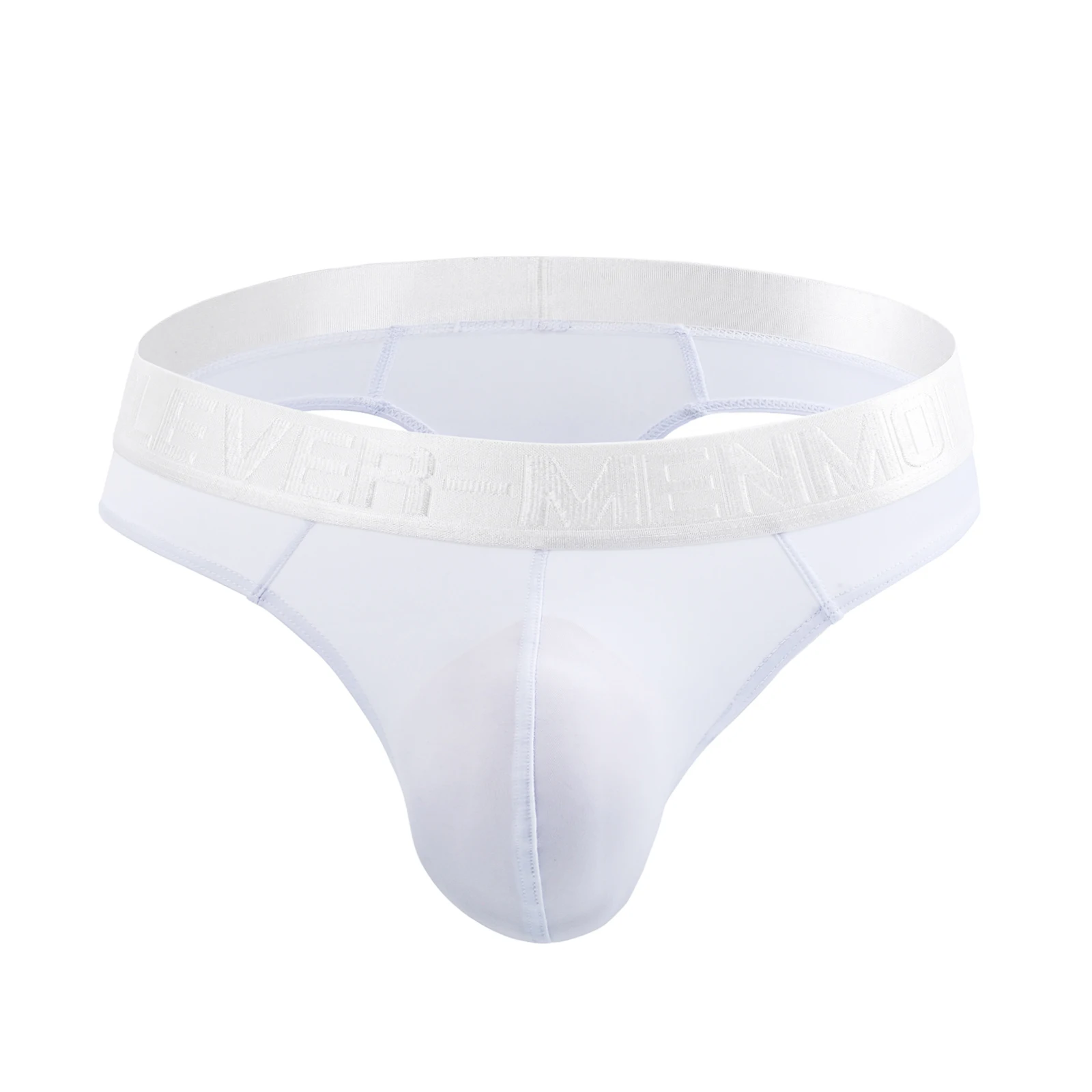 CLEVER-MENMODE Männer g String Tanga Unterwäsche Eis Seide sexy Höschen ultra dünne Tanga Bikini Penis Beutel Unterhose T-Back