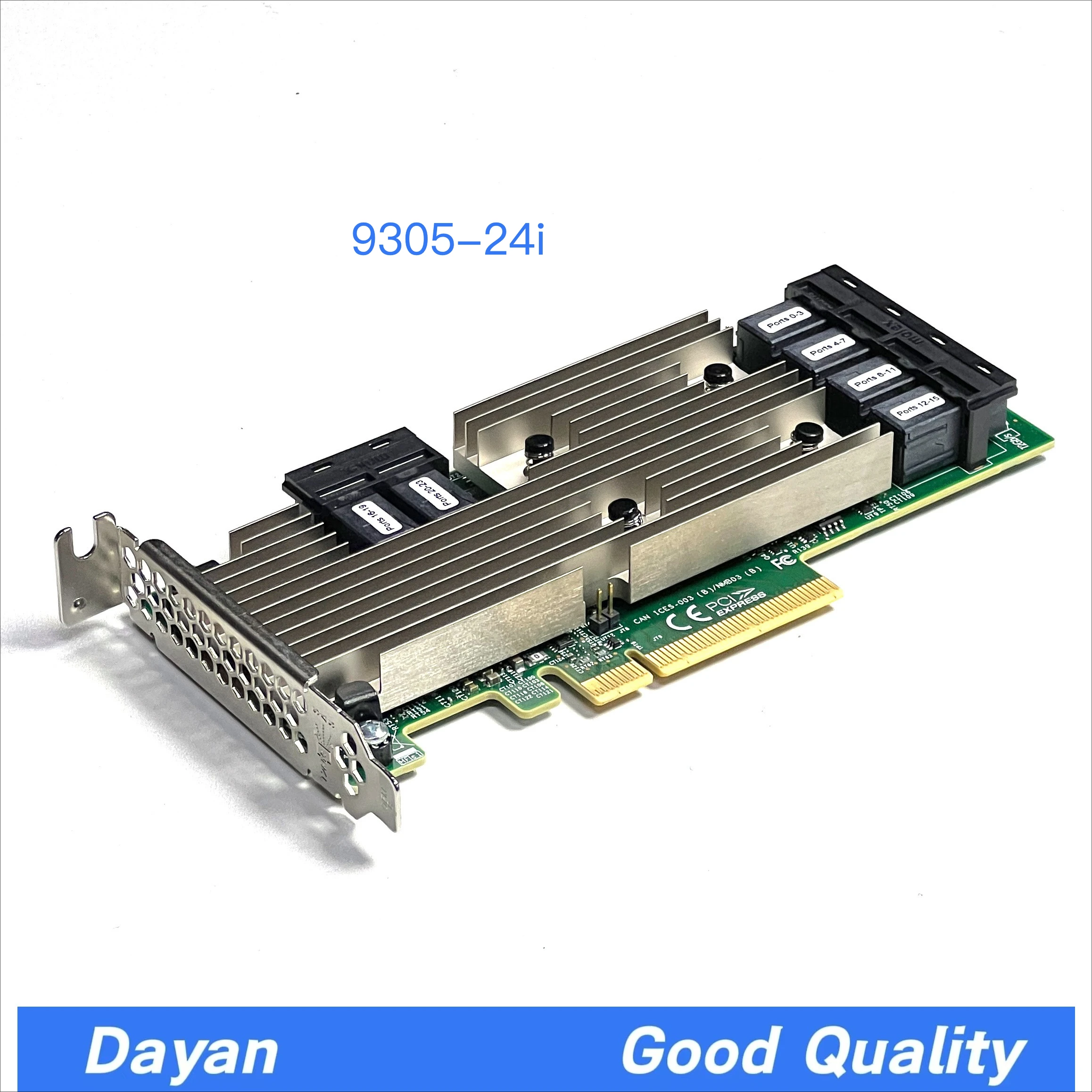 

LSI Broadcom 9305-24i SATA SAS 12G HBA Card Host Bus Adapter 03-25699-02 Avago