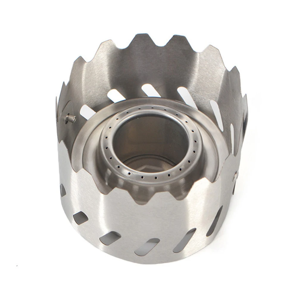 캠핑 스토브 브래킷 요리 야외 용품, 바베큐 버너 피크닉 휴대용 랙, 스테인레스 스틸, 초경량, 2 개