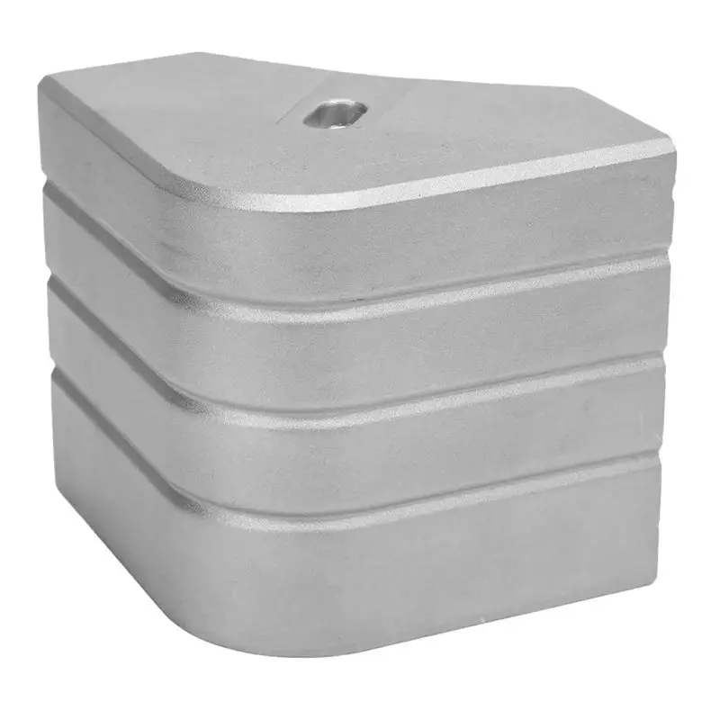 

^Прибытие для двухъярусной рыбалки на крыше, защита для автофургона, совместимая с закругленными углами под углом 90 градусов для деталей понтонной лодки, алюминиевая защита от док-станции