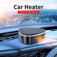 Portable Car Heater 12V/24V Electric 120W Car Heater Fan Cooling & Heating Auto Windshield Defroster Car Anti-Fog Heater Dryer