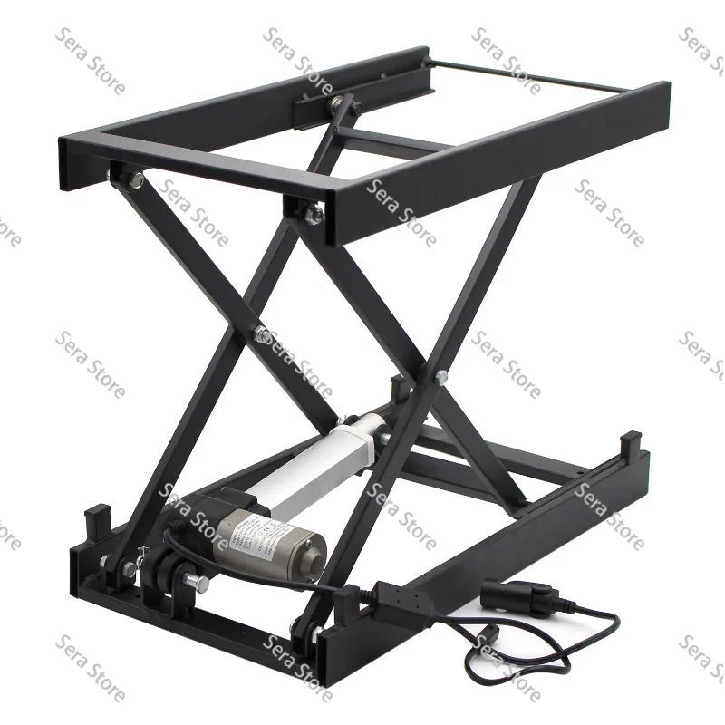 Control Motor Drive Iron Frame Actuator with USB Charging,Electric Lift Table Stand Platform Load Tea Coffee Table Lift